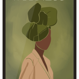 "The Witness" book cover, showcasing stories of African American women focused on wellness, strength, and community.